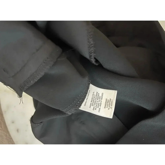Chelsea 28 Dress Pants Women’s Black Tapered Pockets 8 Trousers - Picture 8 of 8